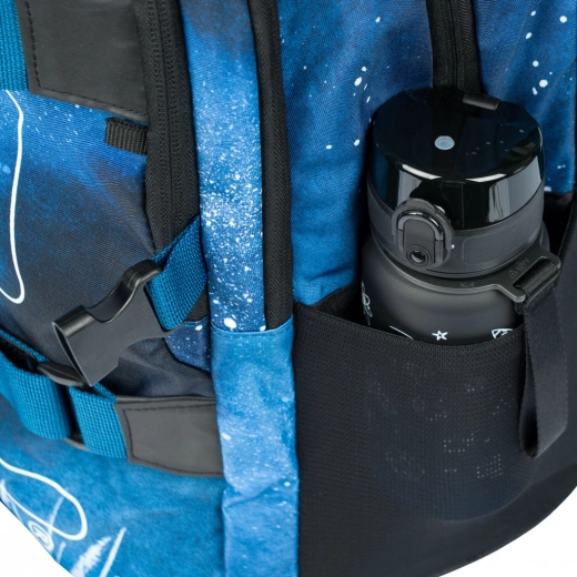 Popruhy na skateboard a kapsy na lahev