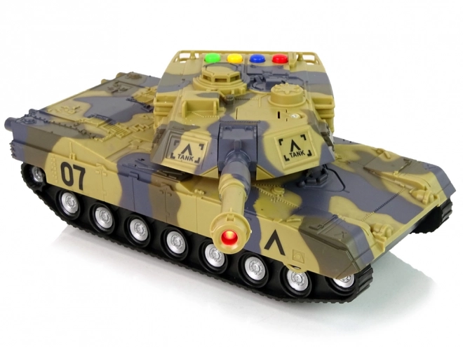 Large Military Tank Toy with Interactive Sounds