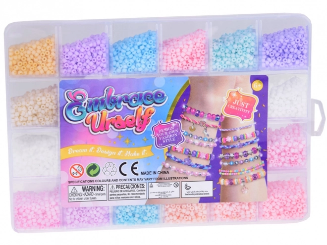 Pastel Bead Kit for Friendship Bracelets