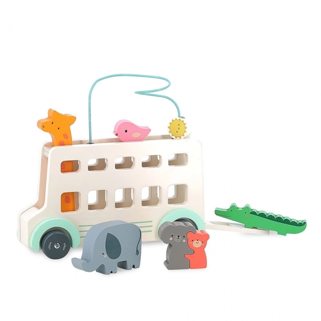 Animal Bus Toy by Vilac