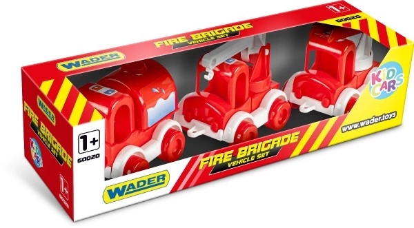 Kid Cars Fire Truck Set