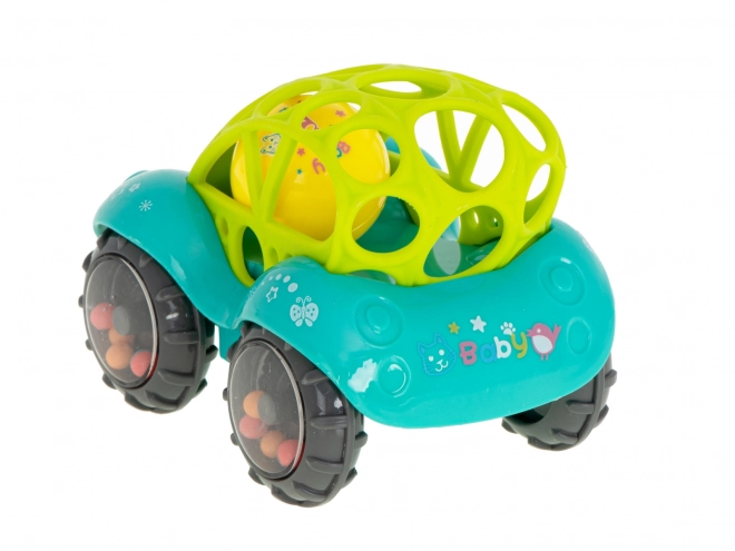 Car with Rattle and Teether