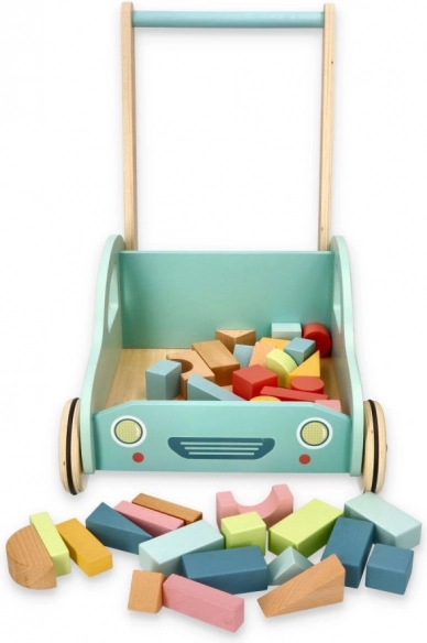 Divertimento creativo di costruzione con i blocchi