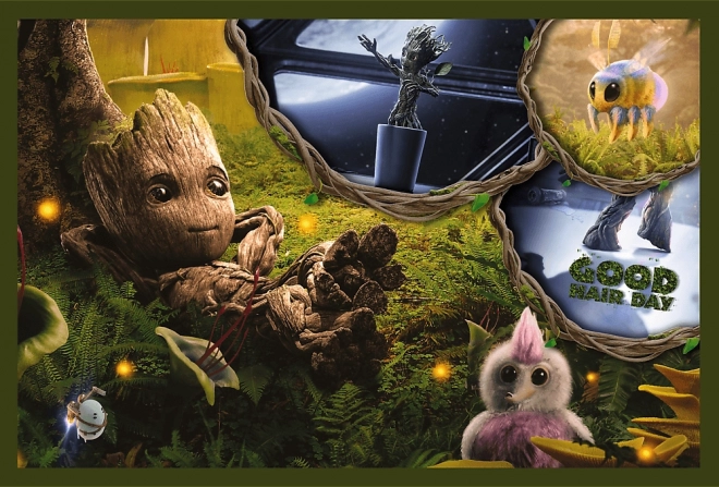 Marvel Guardians I Am Groot Puzzle Set