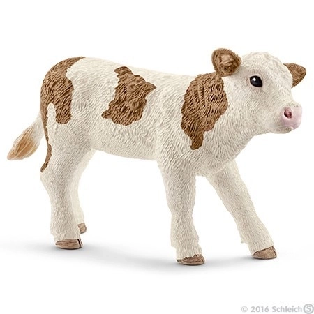 Simmental Calf Figurine