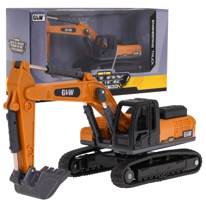 Metal Construction Excavator Toy for Kids