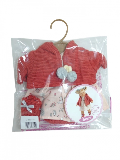 Clothes Set for 33 cm Llorens Doll