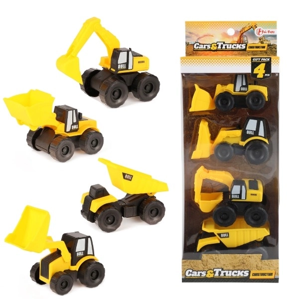 Construction Toy Vehicle Set