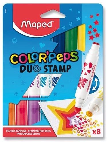 Maped Fixy Color'Peps Duo Stamp Markers Set