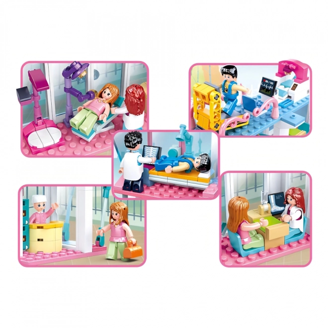 Sluban Girls Dream Hospital Building Set