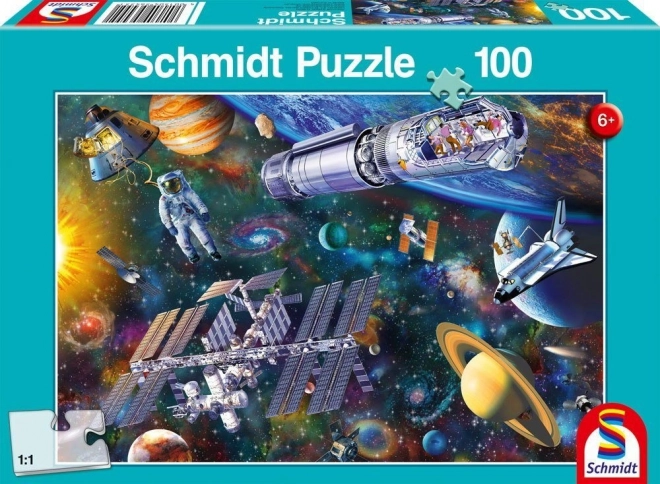 Schmidt Space Fun Puzzle 100 Pieces