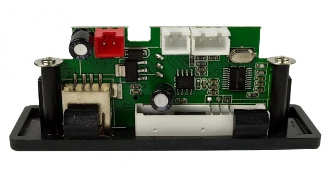 Music panel for battery-powered vehicle