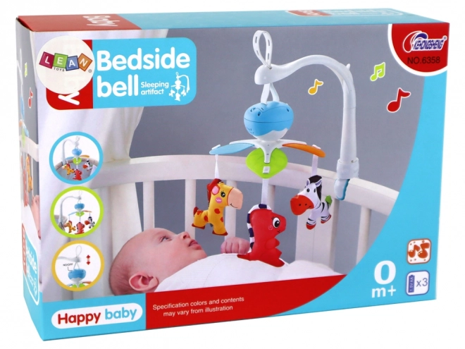 Crib Mobile With Sound and Plush Toys