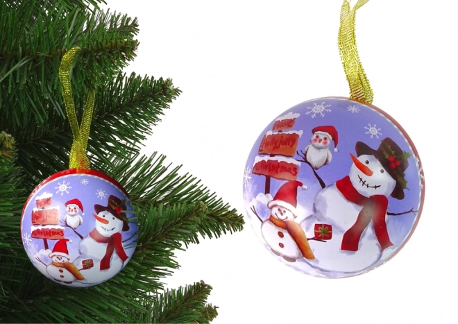 Christmas Metal Ornament Snowman Decoration