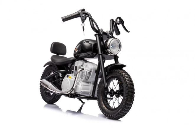 Electric Ride-On Motorcycle Black