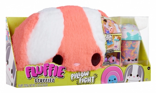 Fluffie Stuffiez Pillow Fight Rabbit Pillow