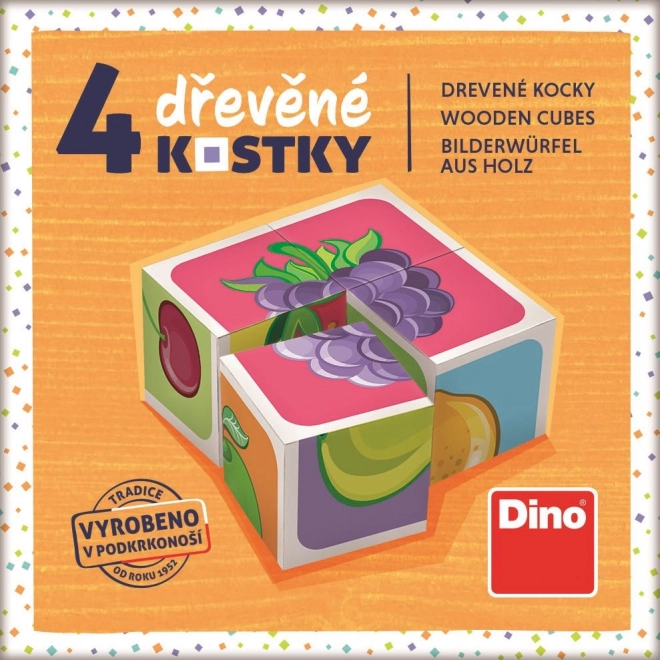 Dino Picture Cubes Fruit