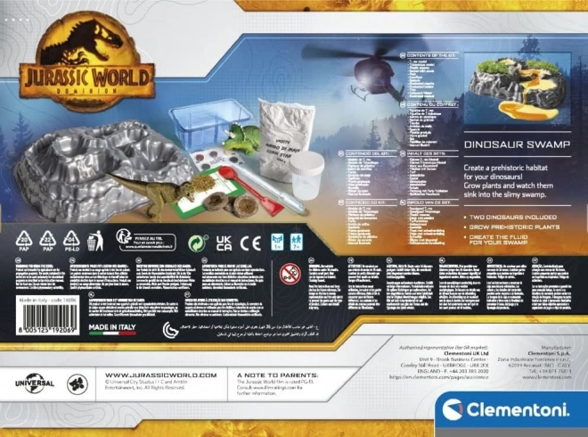 Clementoni Jurassic World Dinosaur Swamp Science Kit