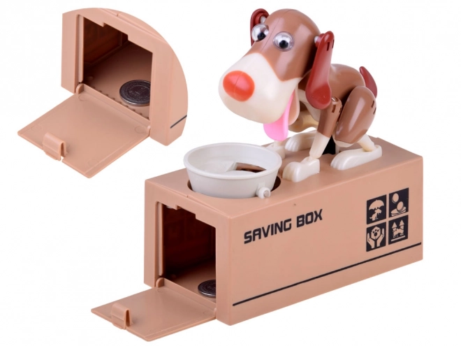 Interactive Piggy Bank Dog Eating Coins