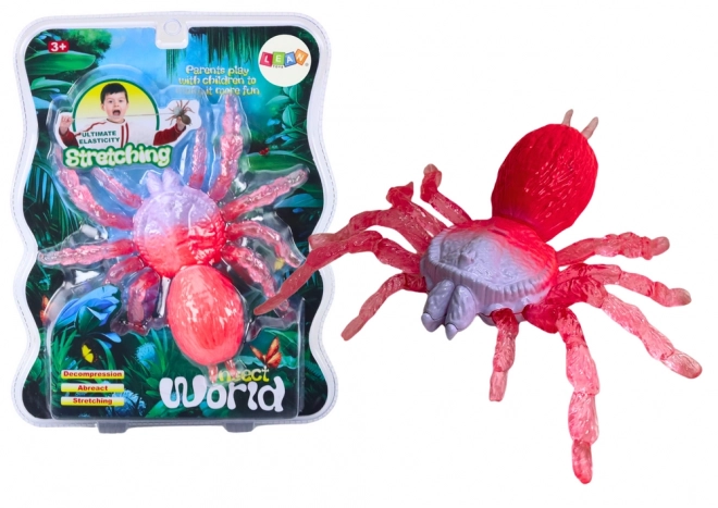 Stretchy Spider Toy Pink