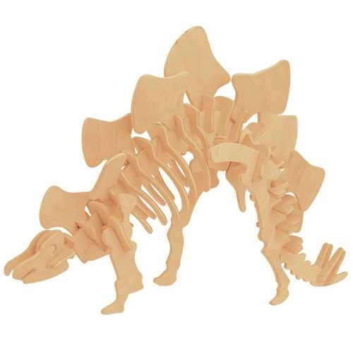 Wood Craft 3D Puzzle Stegosaurus