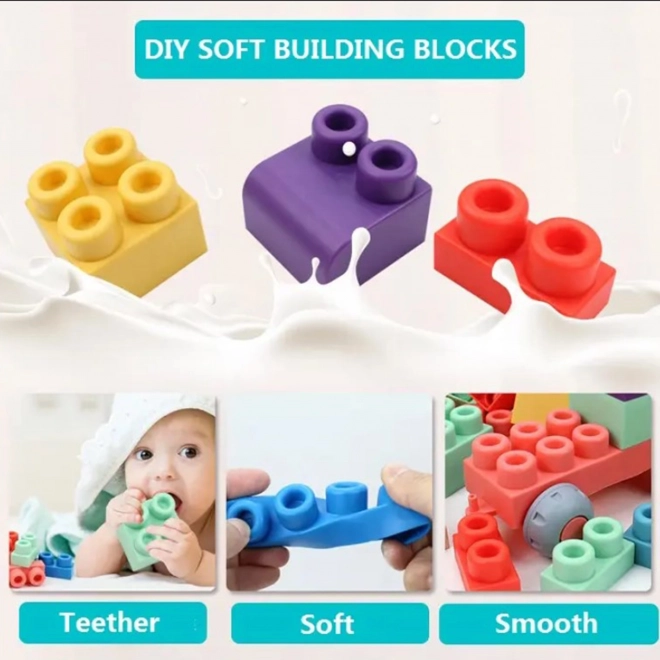 WOOPIE Building Blocks Large Construction Blocks for Kids 86 pcs