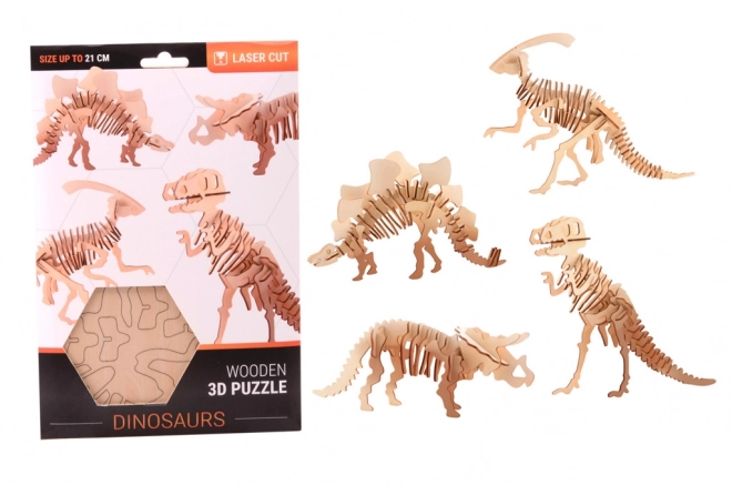 3D Wooden Dinosaur Puzzle