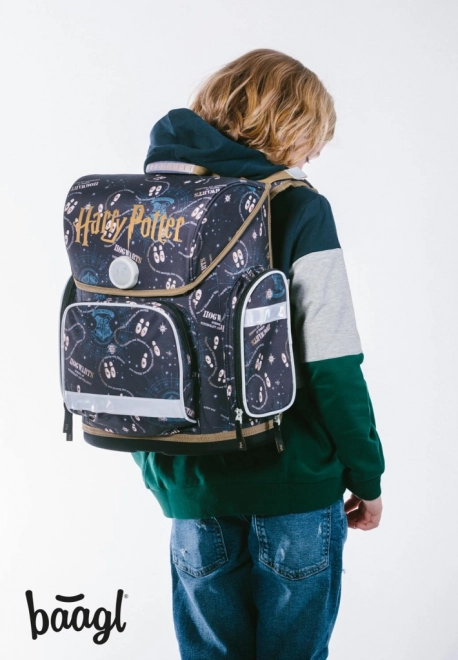 School Backpack Ergo Harry Potter Marauder's Map