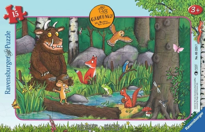 Ravensburger Mouse and Gruffalo Puzzle 15 Pieces