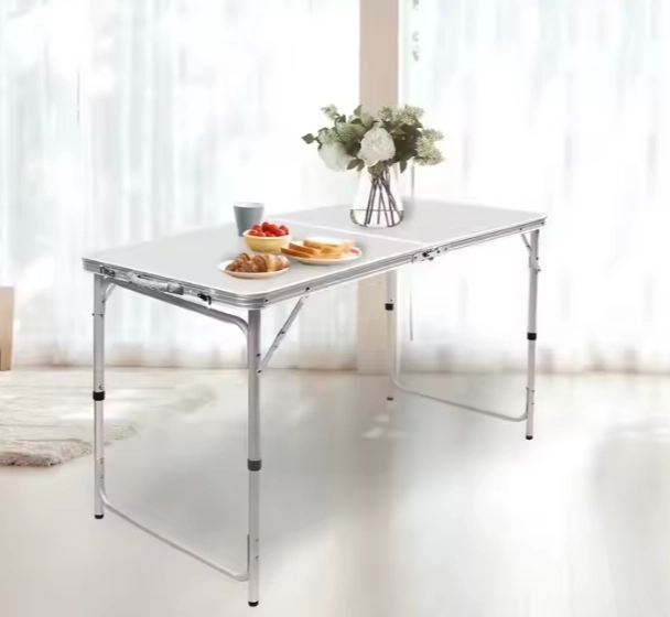Opvouwbare campingtafel van aluminium 120x60 cm