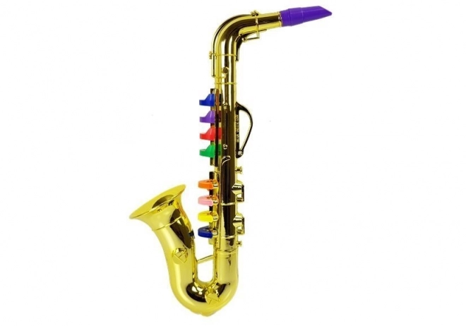 Toy Saxophone in Golden Color