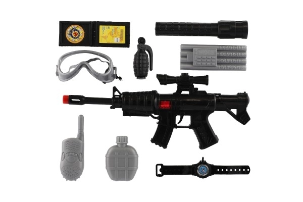 Police Toy Gun with Accessories