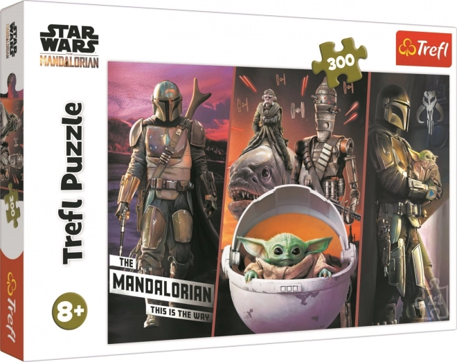 Trefl puzzle the Mandalorian: Mysterious Baby Yoda