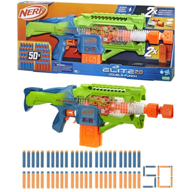 Nerf Elite 2.0 Double Punch Dart Blaster