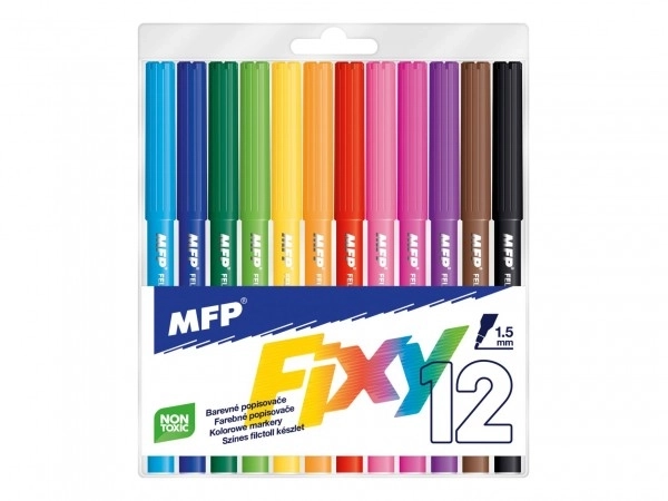 Colorful School Markers Set