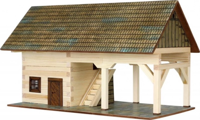 Wooden Model Kit: Kolna Barn - WALACHIA