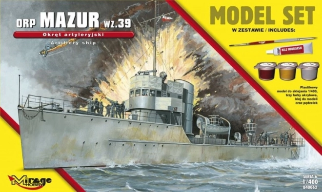 Model Ship ORP Mazur 1939