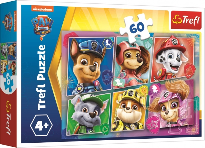 Trefl Paw Patrol Movie Friends Ready for Action Puzzle