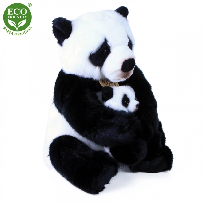 Plush Panda with Baby Eco-friendly