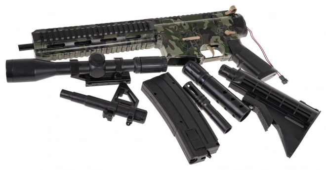 Gel Ball Blaster Rifle M4 with Accessories