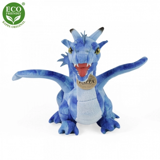 Plush Dragon 40 cm Blue Eco-Friendly