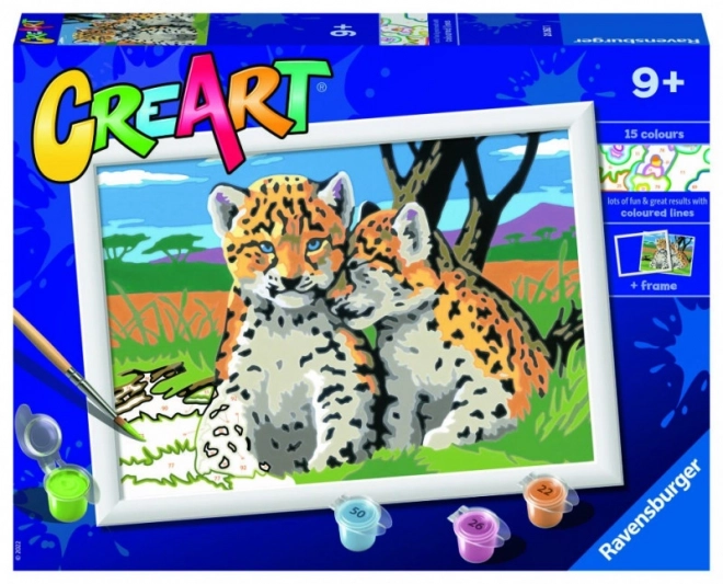 CreArt Safari Friends Painting Kit