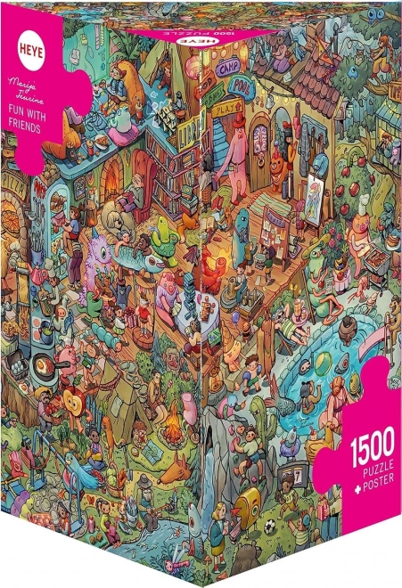 HEYE Puzzle Fun with Friends 1500 Pieces
