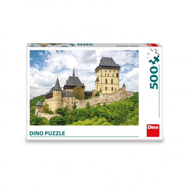 Dino Puzzle Karlštejn Castle Czech Republic 500 Pieces