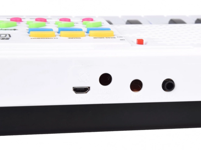 Mini Keyboard Toy With Microphone For Kids
