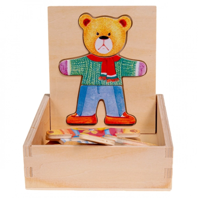 Wooden Puzzle Bear Boy