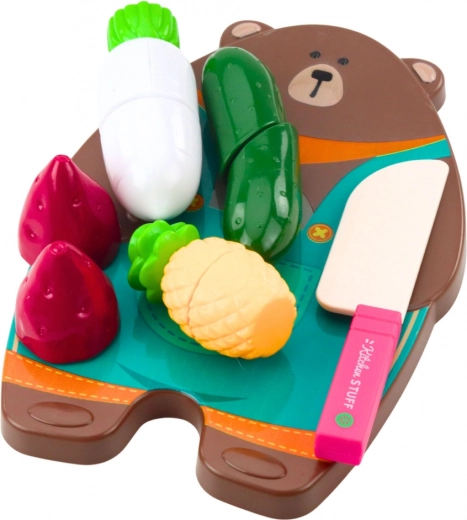 Farverigt grøntsagssæt til læring og leg