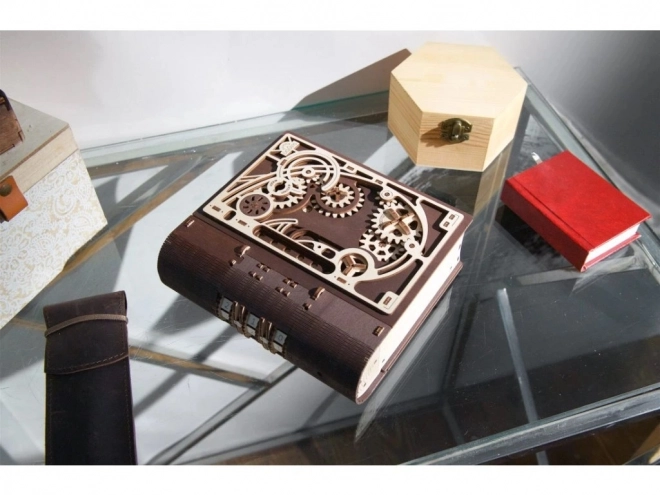 Wooden 3D Puzzle Secret Book by Ugears