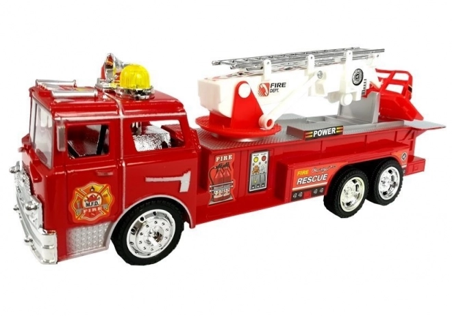 Fire Truck with Extendable Ladder