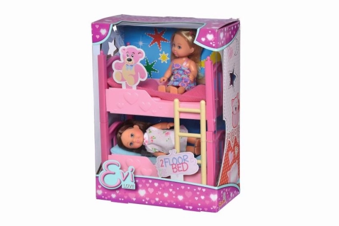 Evi Doll with Bunk Bed